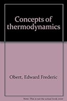 Concepts of Thermodynamics B0000CKML8 Book Cover