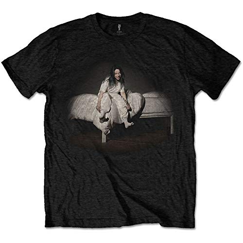 T-Shirt Billie Eilish Rock Off Sweet Dreams Imprimé Col Rond Taille M