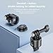 TELESIN Mount Adapter Base for GoPro Accessories, Quick Release Magnetic Camera Tripod Mounts for DJI Action Osmo 3/4/5 pro Pocket Selfie Stick Backpack Head Chest Neck Bike Motorcycle Helmet Mounting
