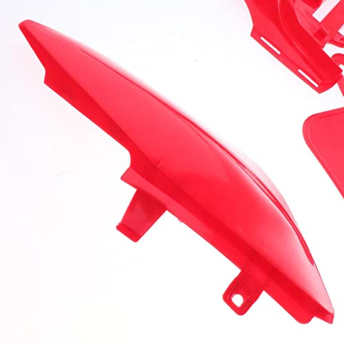Kit carénage en plastique robuste avec garde-boue adaptable pour moto