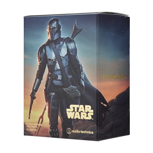 Image of Audio-Technica ATH-CKS50TW2ML Limited-Edition Star Wars The Mandalorian Wireless Earbuds
