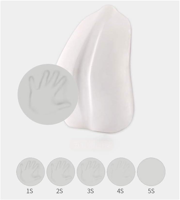 JSEIAJB Lumbar Support for Office Chair Back Pillow for Car - Memory Foam Back Cusion with Ergonomic Shape and Balanced Firmness for Lower Back Pain Relief by(C)