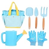 Outils de jardinage pour enfants - l'ensemble de jardinage pour tout-petits est le de jardinage parfait pour les enfants d'âge préscolaire, les garçons ou les filles qui aiment jouer dans la cour, kit de jardin pour enfants