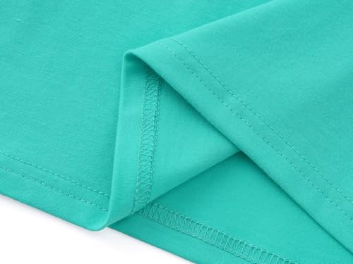 Image of Girls Long Sleeve T-Shirt Cute Versatile Basic Casual Top Size 6-18 | Soft Stretchy Tee for All Day Comfort, Versatile Layering Top for Cold Days, Cute Casual Style for Girls, Durable Easy Care