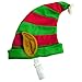 Outward Hound Kyjen 30033 Dog Elf Hat Holiday and Christmas Pet Accessory, Large, Red and Green