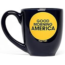 GMA Good Morning America Mug, As Seen On TV Coffee Mug Logo for Home, Office, Camping, or Car, 16 oz - Officially Licensed