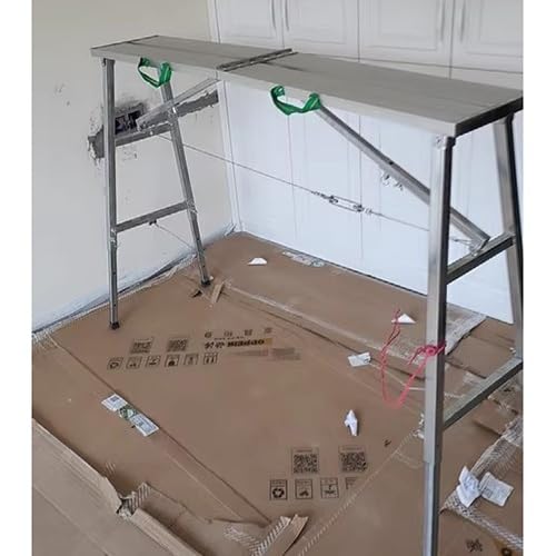 Escalera de ingeniería para lavado de coches y limpieza de techos 5