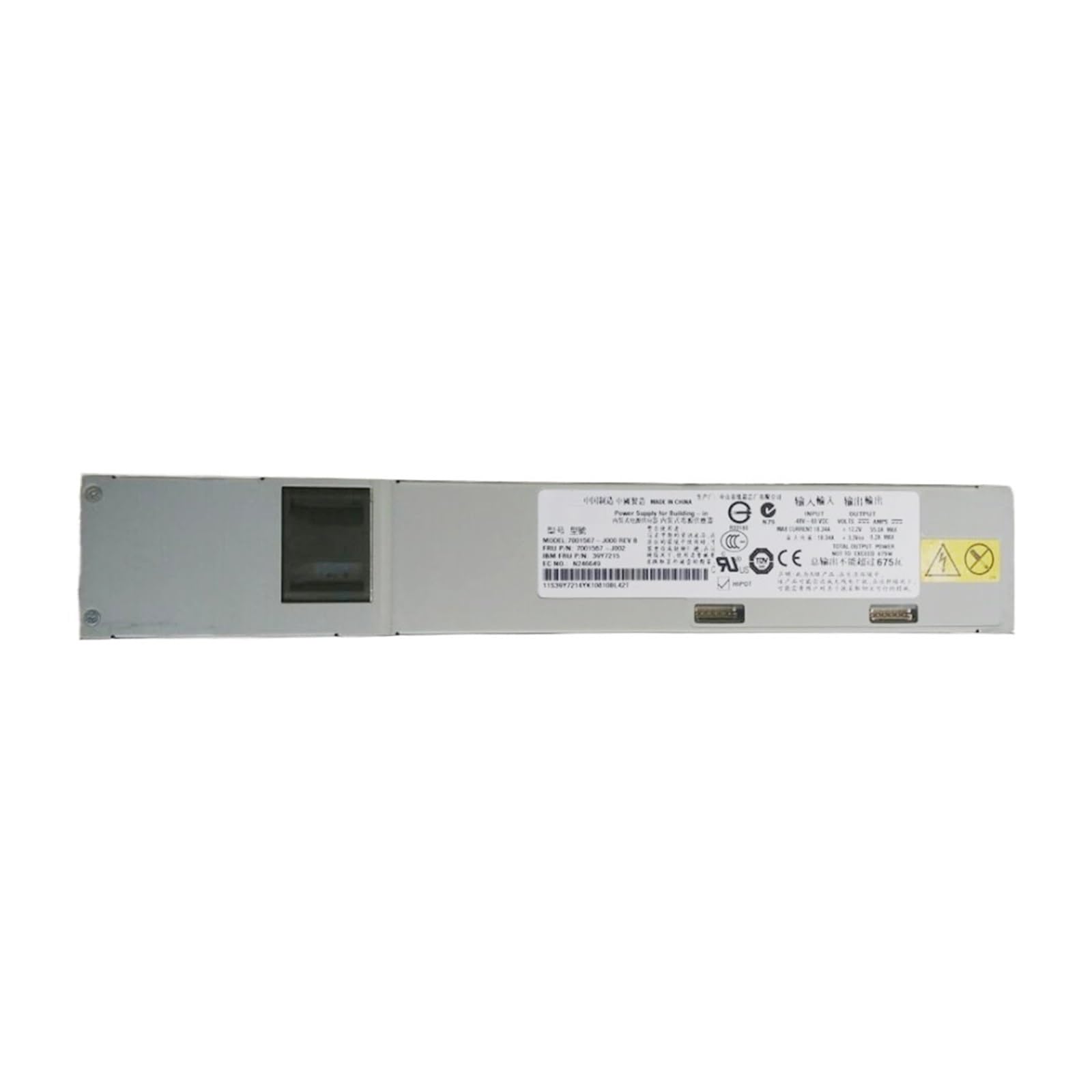 BALYDLUL Power Supply X3650 M3 X3550 M2 675W 7001567-J000 7001567-J002 39Y7215 39Y7214