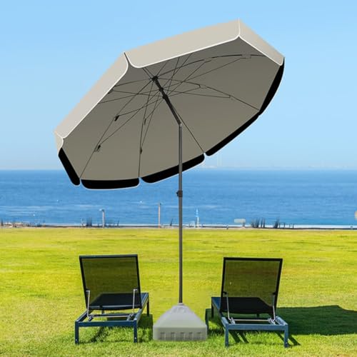 Parasol de terrasse réglable pour éviter les coups de soleil