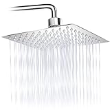 ducha lluvia techo instalacion Gel de sílice antibloqueo: los agujeros de gel de sílice evitan que el agua se obstruya y la cascada cubre todo el cuerpo. Los cabezales de ducha de lluvia son fáciles de limpiar, y se limpiarán con un solo paso.