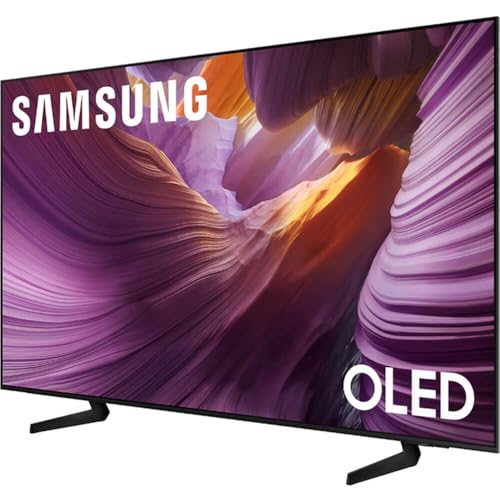 Image of Samsung 65 Inch Class S85F Series 4K OLED Vision AI Smart Tizen TV HDR Dolby Atmos WiFi HDMI Gaming TV Bundle with High Speed Cable Streaming Package and 12 Month CPS Protection Plan