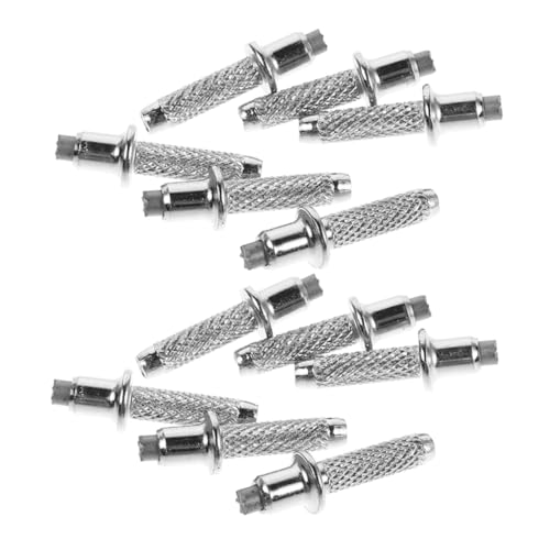 KOMBIUDA Enhanced Stability 20pcs Walking Cane Tips in Tungsten Steel Universal Crutch Tips for Hiking Poles Easy Repair Accessory