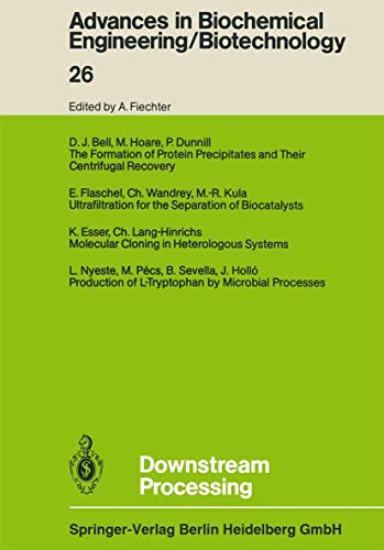Downstream Processing (Advances in Biochemical Engineering/Biotechnology) view 2
