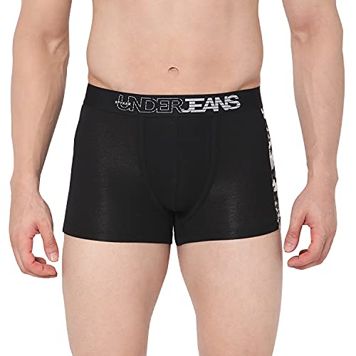 Image of Underjeans Men's Cotton Blend Regular Fit Trunk