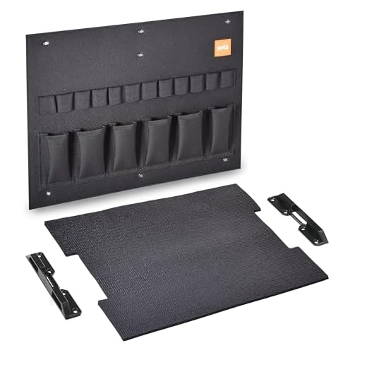 L-BOXX Sortimo Werkzeugkarte 1 und Antirutschmatte, inkl. 4x L-BOXX Halter L-Safe