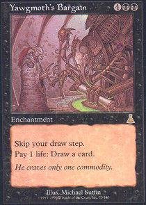 Amazon.com: Magic: the Gathering - Yawgmoth's Bargain - Urza's