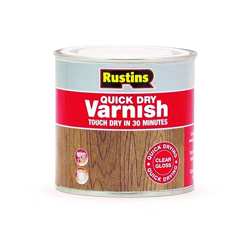 Rustins Quick Dry Varnish Gloss Clear 250Ml