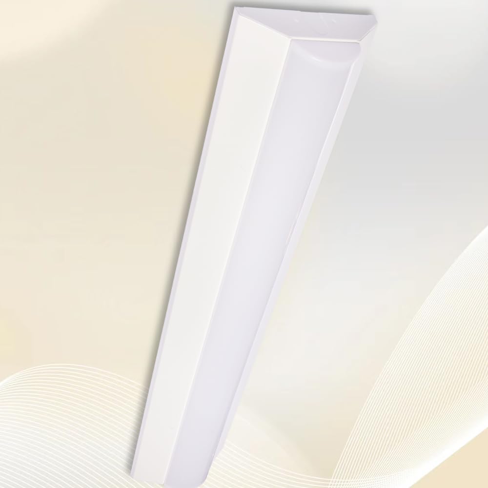 Amazon.co.jp: LEDベースライト 60cm LED蛍光灯 器具一体型 20W形 2灯