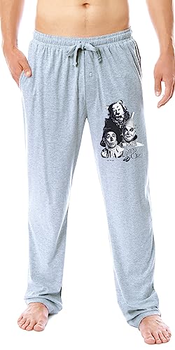 The Wizard of Oz Mens' Movie Vintage Film Sleep Jogger Pajama Pants
