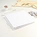 Mublalbum 12x12 Inch Large 3 Ring DIY Scrapbook Photo Album with 20 Plastic Sleeves 40 Pages Linen Cover Folder Binder for Baby Travel Wedding Anniversary and DIY Projects (White)