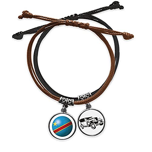 Bracelet du Congo Coupe du Monde de Football idéal pour vos soirées de matchs entre amis