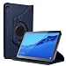 Produktbild Hious Hülle für Huawei MediaPad T5 10 Tablet Standfunktion Slim PU Leder Smart Schutzhülle Cover Case Tasche Passt Huawei MediaPad T5 10.1" 2018