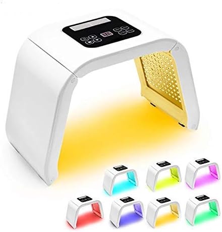 Crownika 7 Color PDT Lamp Photon Beauty Machine Whitening Removes Repair Skin Anti-Aging Foldable Spa Mask Machine