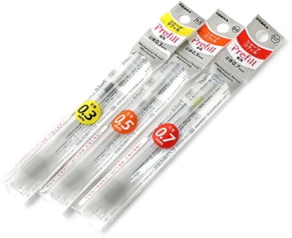 EMBELLIR NEW ５点セット　単品購入可 Amazon.co.jp: ゼブラ ボールペン シャーボX 替芯 JSB-0.5芯+