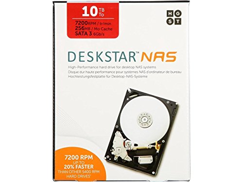 Amazon | HGST Deskstar NAS 10TB パッケージ版 3.5インチ 7,200rpm