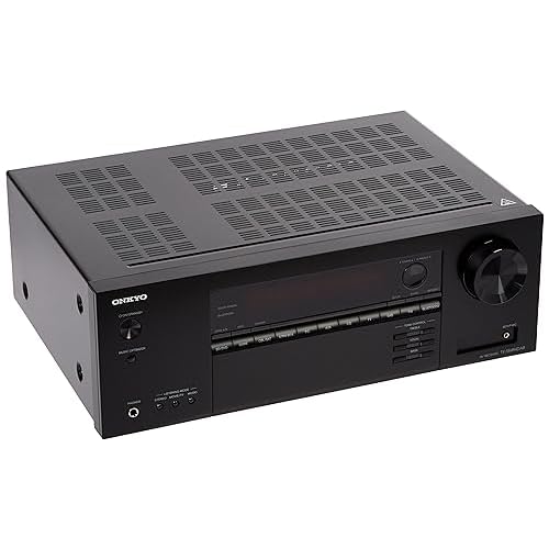 Onkyo TX-SR494DAB 7.2-Kanal AV Receiver (Bluetooth, DTS:X, Hi-Res, Dolby Atmos, DAB+), Schwarz