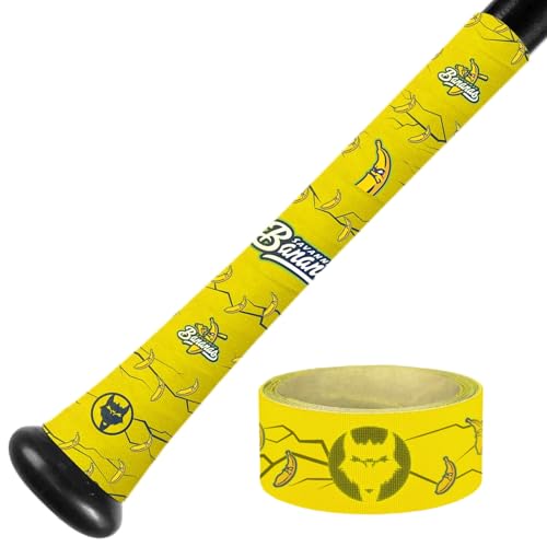 VukGripz Savannah Bananas Baseball Bat Grip Tape - Non-Sticky, Friction-Based