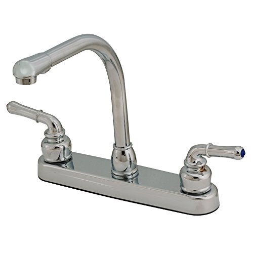 Empire U-YCH800RS 8" Non-Metallic Kitchen Faucet Chrome