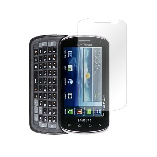Clear LCD Screen Protector Cover Kit For Samsung Stratosphere i405