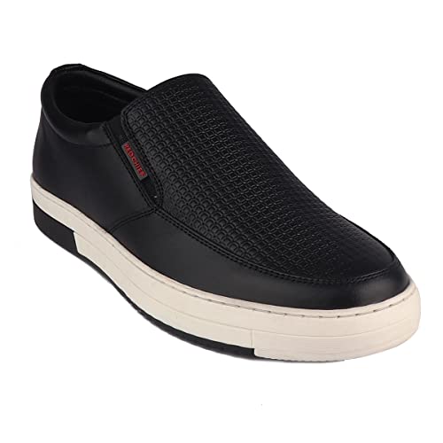 Image of Red Chief Derby Lace Up | Men's Formal Shoes for Office | Black | PU Sole | RC3847