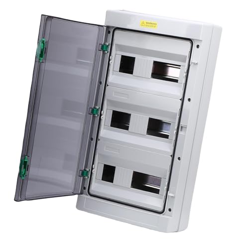 Boîte de distribution de disjoncteur étanche IP66 boîtier électrique 36 modules intérieur - 6