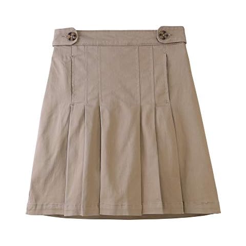 Bienzoe Falda Colegio Plisada Caqui Cover