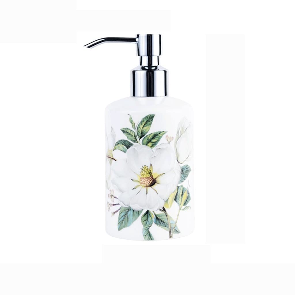 Kitchen Soap Dispenser Kitchen Soap Dispenser Ceramic Hand Soap Bottle Hand Soap Dispenser Bathroom Soap Dispenser (12.67oz) Handsoaps Dispenser
