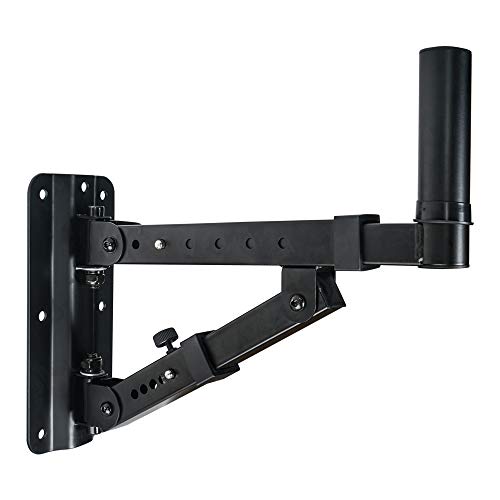 Sound Town STWSD-048B 2-Pack Adjustable Wall Mount Speaker Brackets thumb #1