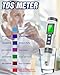 TDS Meter & PH Tester, 0.01 High Accuracy Pool Tester PH Meter for Water, Water PH/TDS/Temperature Tester(°F/℃), PPM Meter for Drinking Water, Hydroponics, Aquarium and Pool