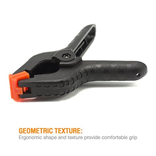 Eachpole |4-Pack| 3.75 Inch Nylon Spring Clamp For Home Improvement Projects And Photo Studio Background Support, Strong Spring Clip, Apl2131 #TOP4