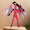 Easter Gifts for Kids (Assembly Completed) Action Figure Set,Titan Robot Movable Action Figure,3D Printed Figure Articulated,Full Body Mechanical Doll,Birthday Gift for Kids