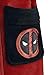 Deadpool Albornoz Logo 116cm Marvel Rojo Negro
