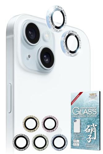 VYJEB iPhone 15 p / iPhone 15 Plus p Jی JJo[ JY WG[ KX CAX Sʕی یtB tB KXtB Yی YJo[ u[ 1