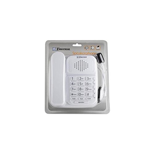 EMERSON Speakerphone with headset WHITE