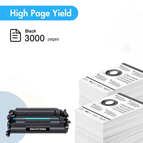 INFITONER With Chip Compatible for HP 59A CF259A CF259X 59X Toner Cartridge LaserJet Pro M404dn M404n M404dw MFP M428dw M428fdn M428fdw M428 M404 M304 M304n M304dn Printer Black - Image 3