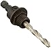 BOSCH HSBAM Standard Medium Mandrel for Hole Saws 9/16 In. to 6 In. , Black