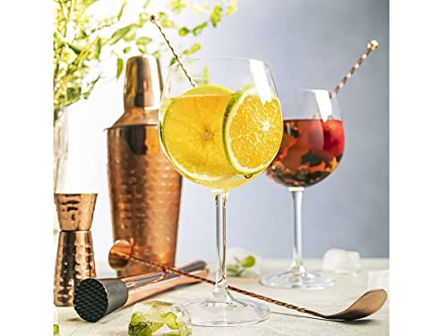 Jogo De Taca De Cristal Gin Com 4 Unidades Bohemia