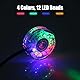LED Aquarien Unterwasser Licht, Wasserdichtes USB Aquarienlicht mit Festen Saugnäpfen zur Aquarien Dekoration