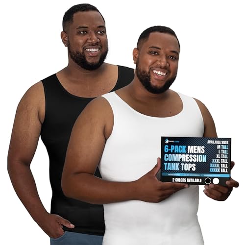 QORE LOGIQ Discounted Black and White Medium 3-Pack Compression Shirts for Men When You Purchase Together!!