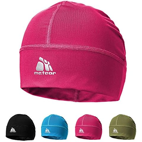 meteor Gorro Correr Esquí Ciclismo para Hombre y Mujer Gorra Debajo del Casco Cover